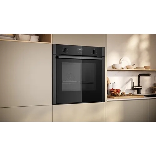 Neff B3ACE4AG3B N50 Built-In Electric Single Oven, Graphite Grey, A+ Rated