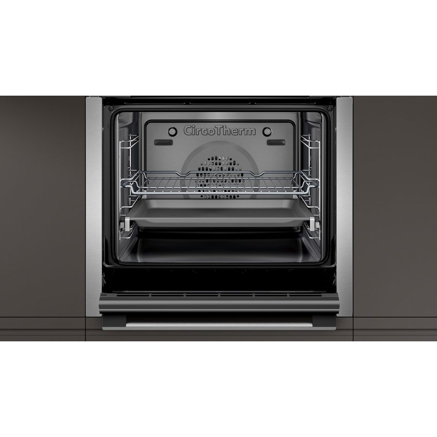 Neff B3ACE4HN0B N50 Slide and Hide BuiltIn Electric Single Oven, Stainless Steel, A Rated