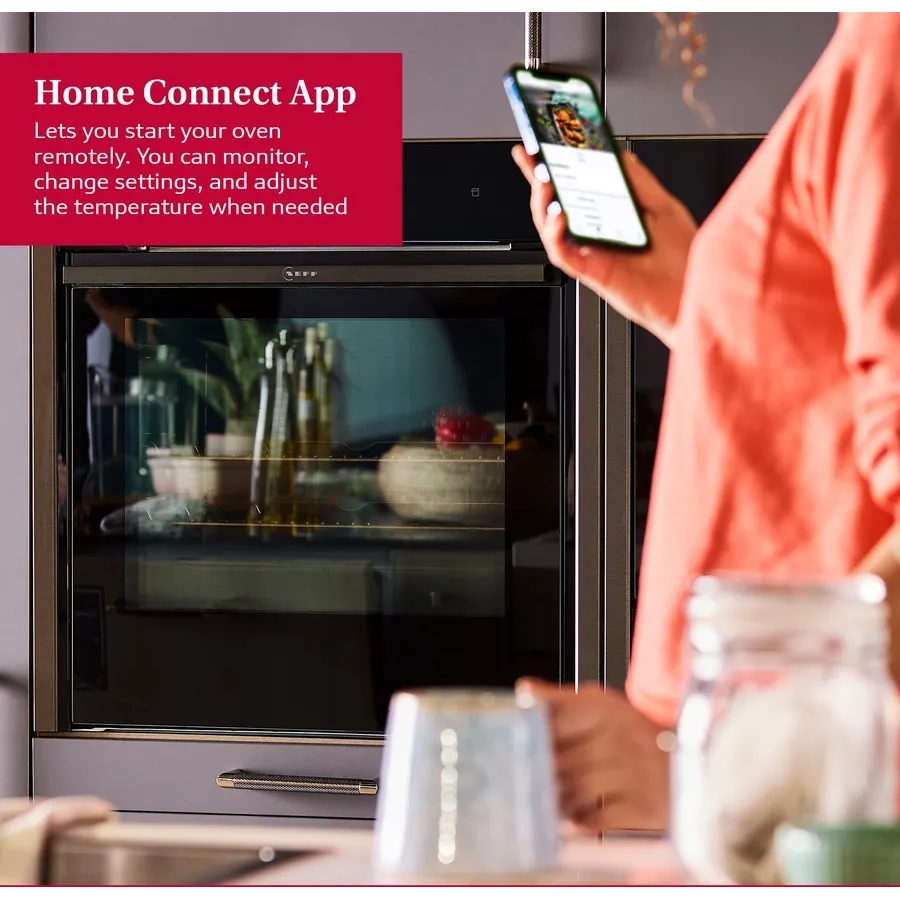 Neff B4ACF1AN3B N50 Built-In Electric Single Oven, Stainless Steel, A+ Rated