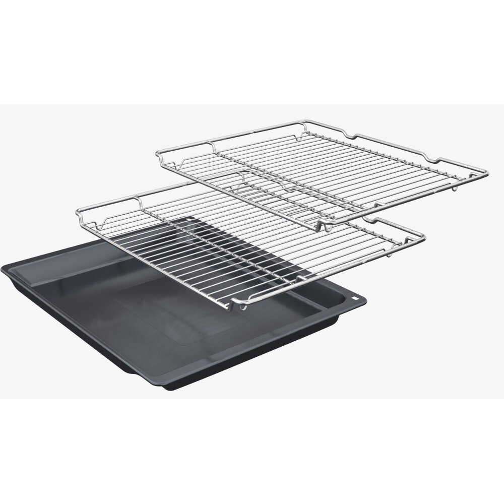 Neff N70 Slide and Hide B54CR31G0B Built-In Electric Single Oven, Graphite Grey, A+ Rated