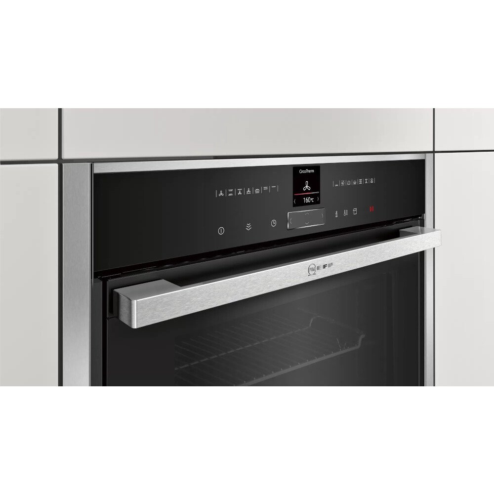 Buy Neff N70 B57VR22N0B Single Built In Electric Oven Stainless Steel