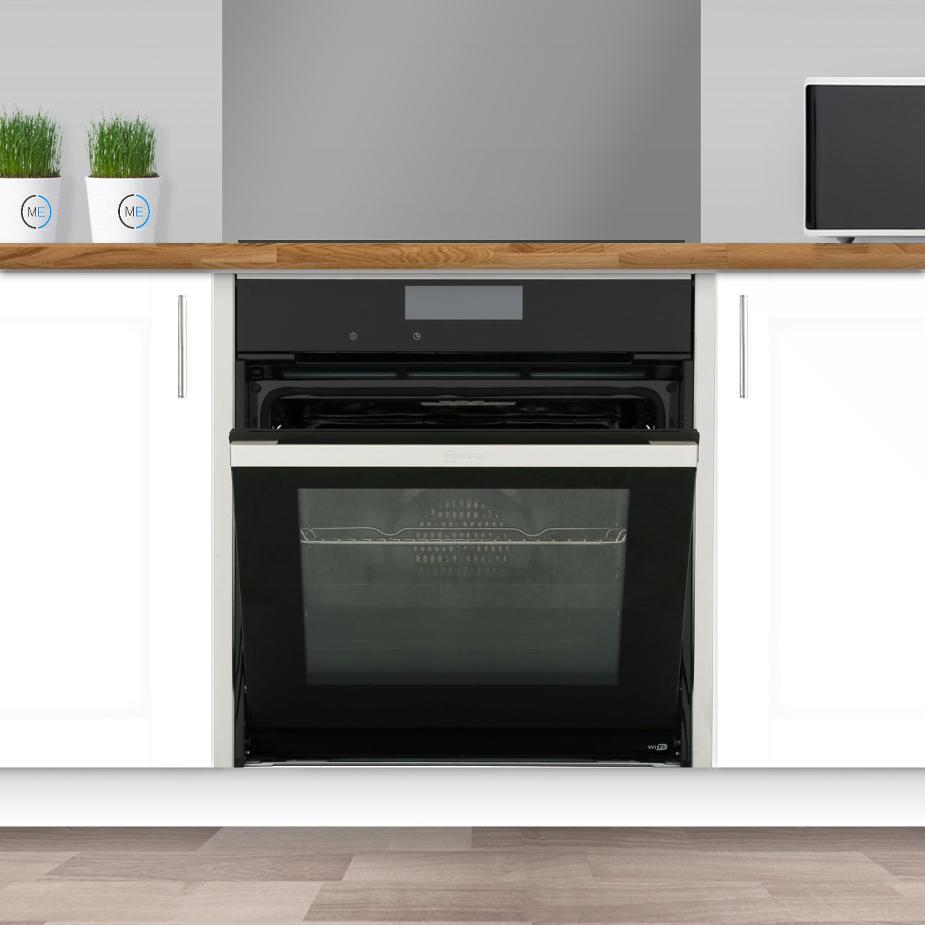 Buy Neff N90 B58VT68H0B BuiltIn Electric Single Oven Stainless Steel