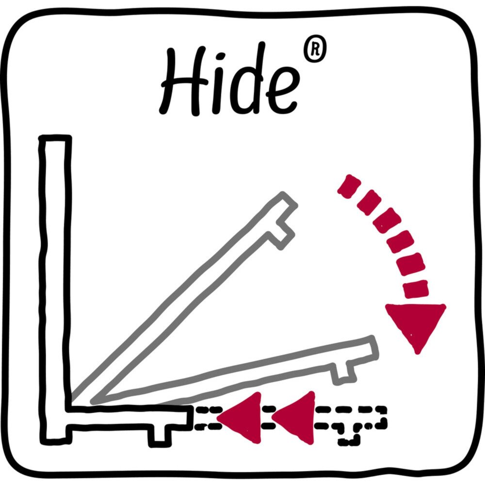 Neff B64CS51G0B N90 Slide and Hide Built-In Electric Single Oven, Graphite Grey, A+ Rated