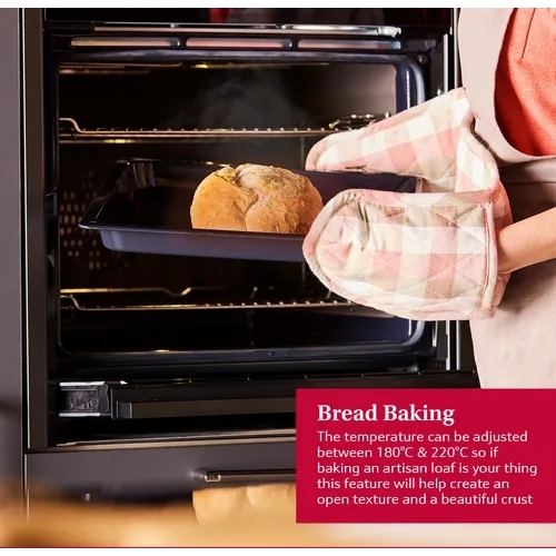 Neff B6ACH7AG7B N50 Built-In Electric Single Oven, Graphite Grey with Pyrolytic Cleaning, A+ Rated