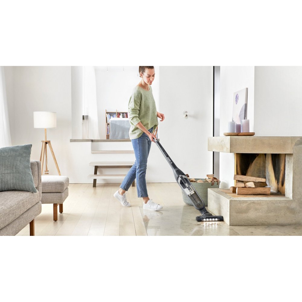 Bosch BBH3230GB Series 4 Flexxo G2 Rechargeable Vacuum Cleaner, Black