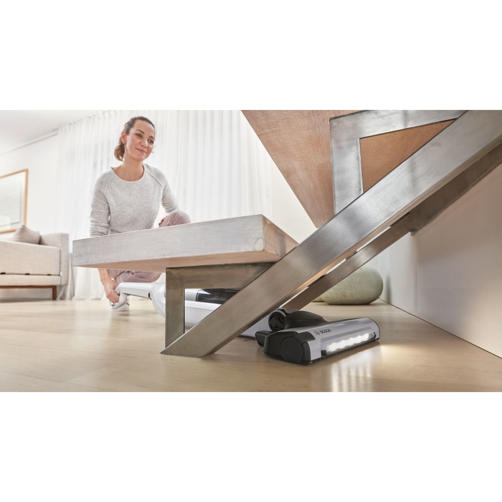 Bosch BBH3280GB Series 4 Flexxo Gen 2 Rechargeable Vacuum Cleaner, Silver
