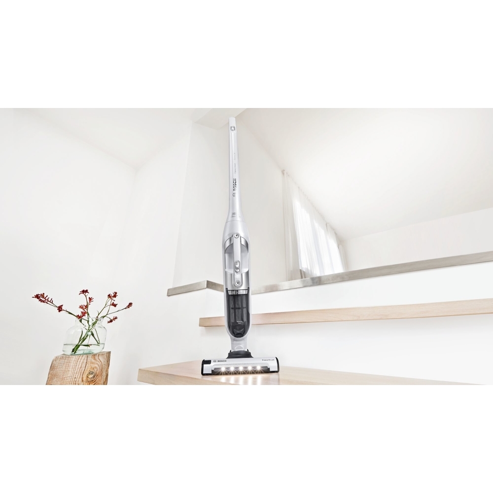 Bosch BBH3280GB Series 4 Flexxo Gen 2 Rechargeable Vacuum Cleaner, Silver