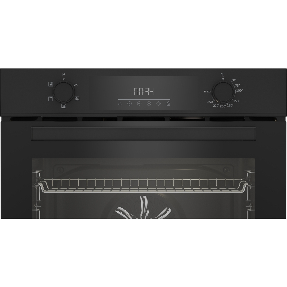 Beko BBIF22300B AeroPerfect Built-In Electric Single Oven, Black, A Rated