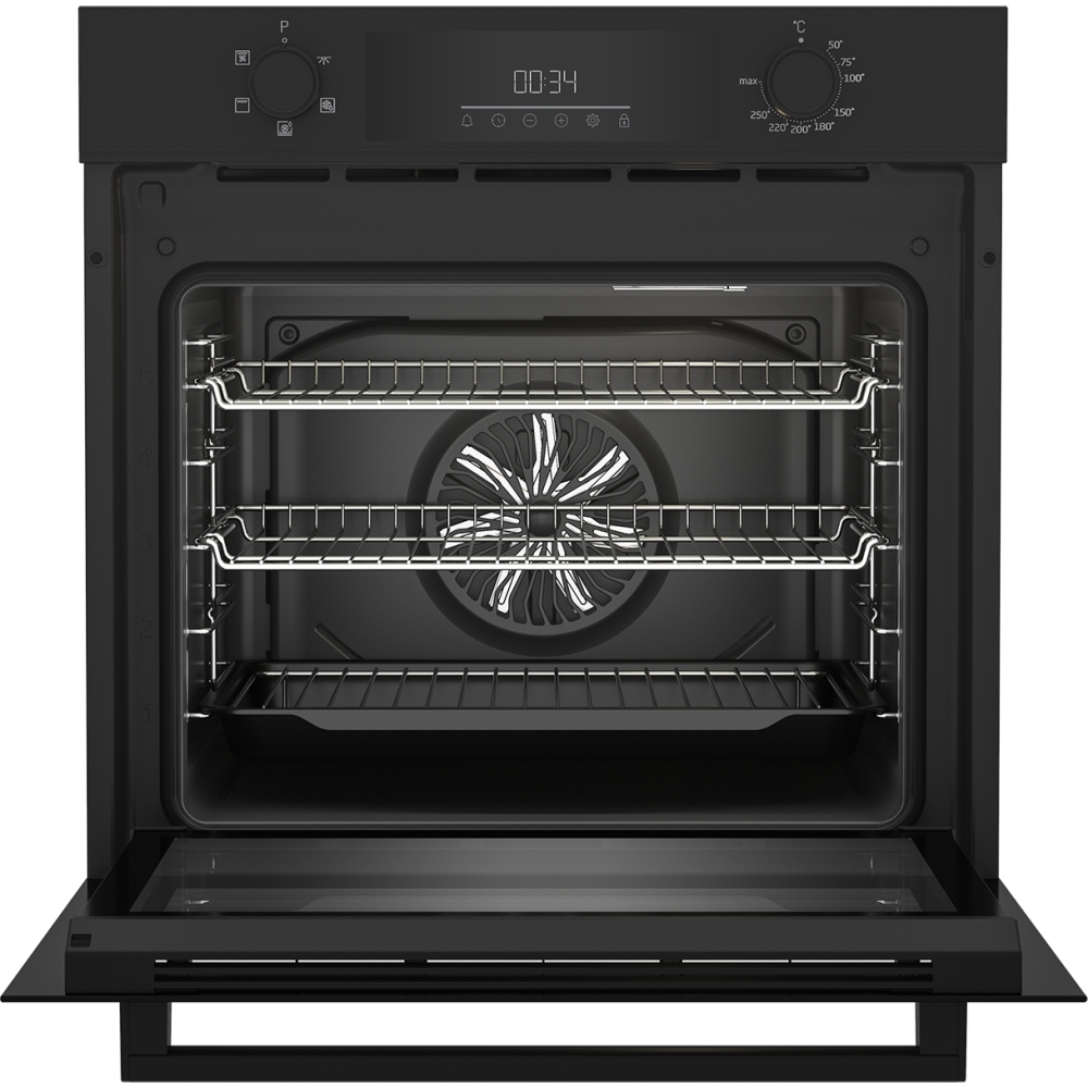 Beko BBIF22300B AeroPerfect Built-In Electric Single Oven, Black, A Rated