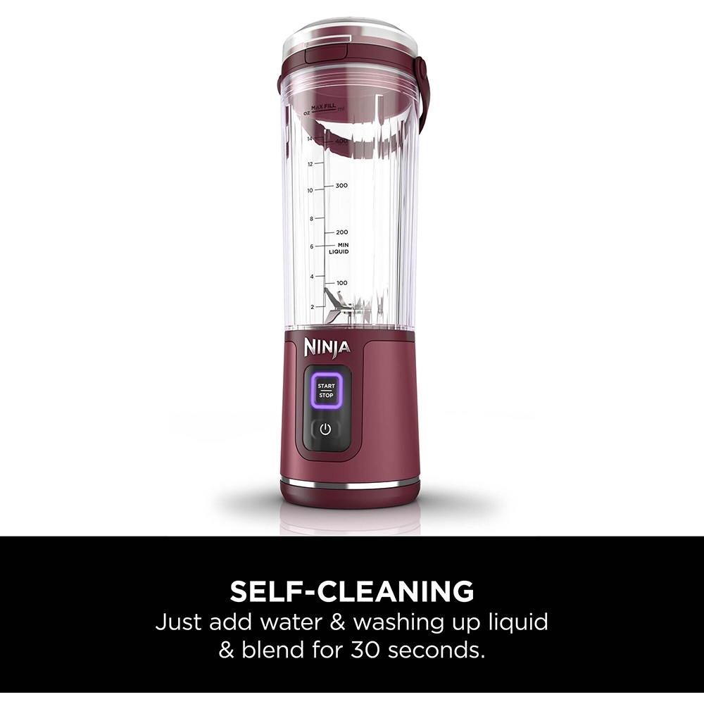 Ninja BC151UKCR Blast Cordless Portable Blender, Red