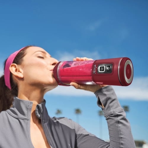 Ninja BC151UKCR Blast Cordless Portable Blender, Red