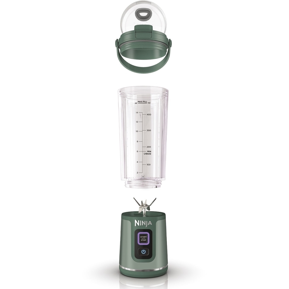 Ninja BC151UKEM Blast Cordless Portable Blender, Green