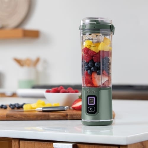 Ninja BC151UKEM Blast Cordless Portable Blender, Green
