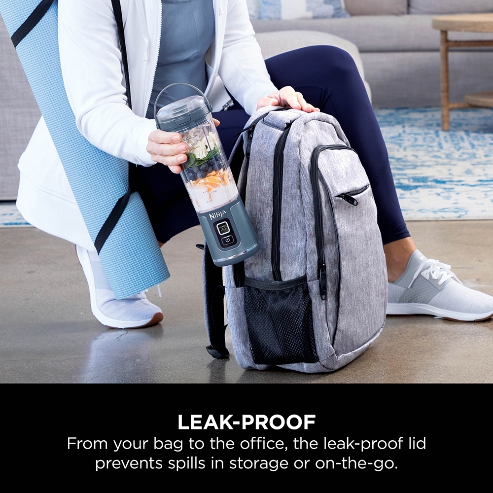 Ninja BC151UKNV Blast Cordless Portable Blender, Denim Blue, Black