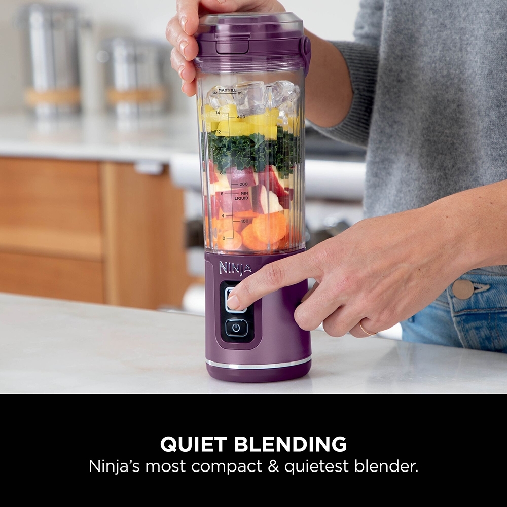 Ninja BC151UKPR Blast Cordless Portable Blender, Purple