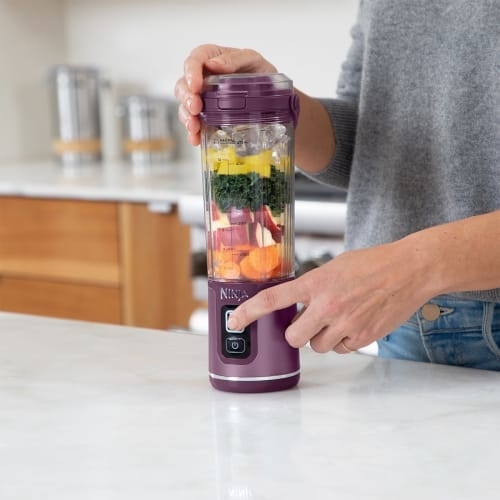Ninja BC151UKPR Blast Cordless Portable Blender, Purple