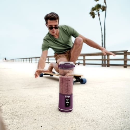 Ninja BC151UKPR Blast Cordless Portable Blender, Purple