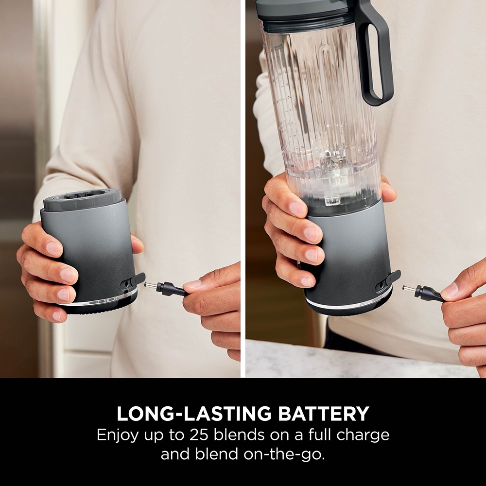 Ninja BC251UKGY Blast Max Portable Blender, Grey