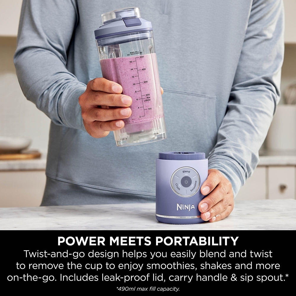 Ninja BC251UKLD Blast Max Portable Blender, Lilac