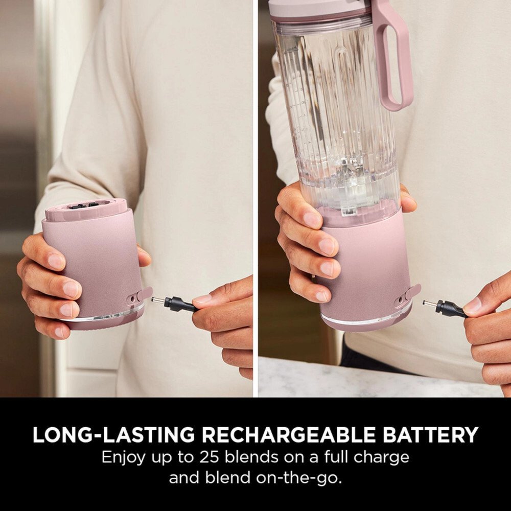 Ninja BC251UKPK Blast Max Portable Blender, Dusty Pink
