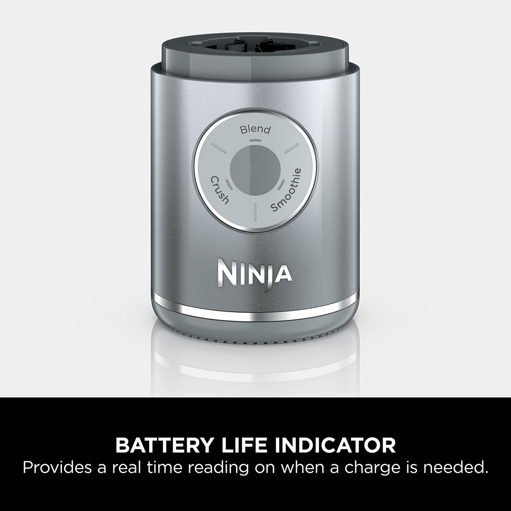 Ninja BC251UKSL Blast Max Portable Blender, Silver