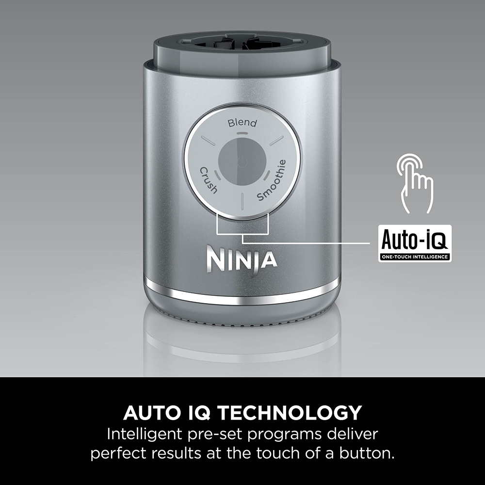 Ninja BC251UKSL Blast Max Portable Blender, Silver