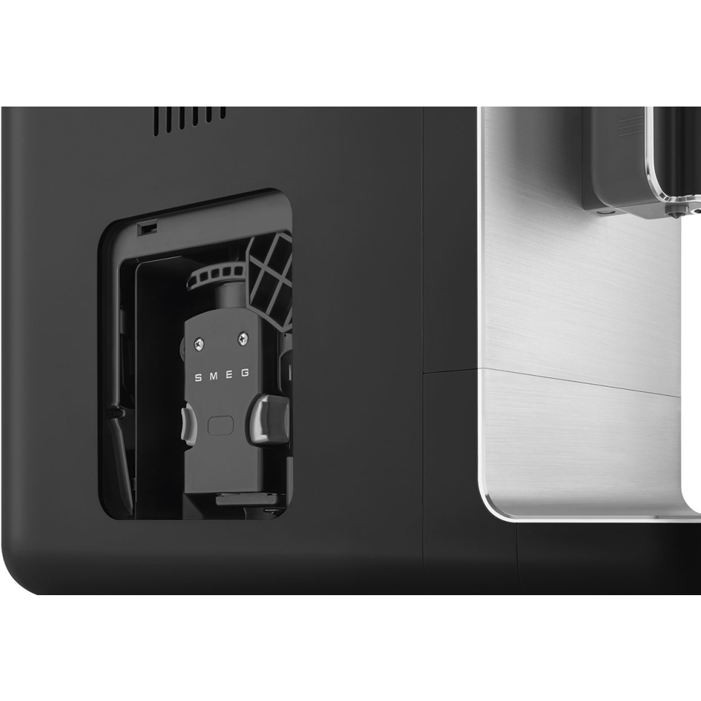 Smeg BCC12BLMUK Coffee Machine, Black