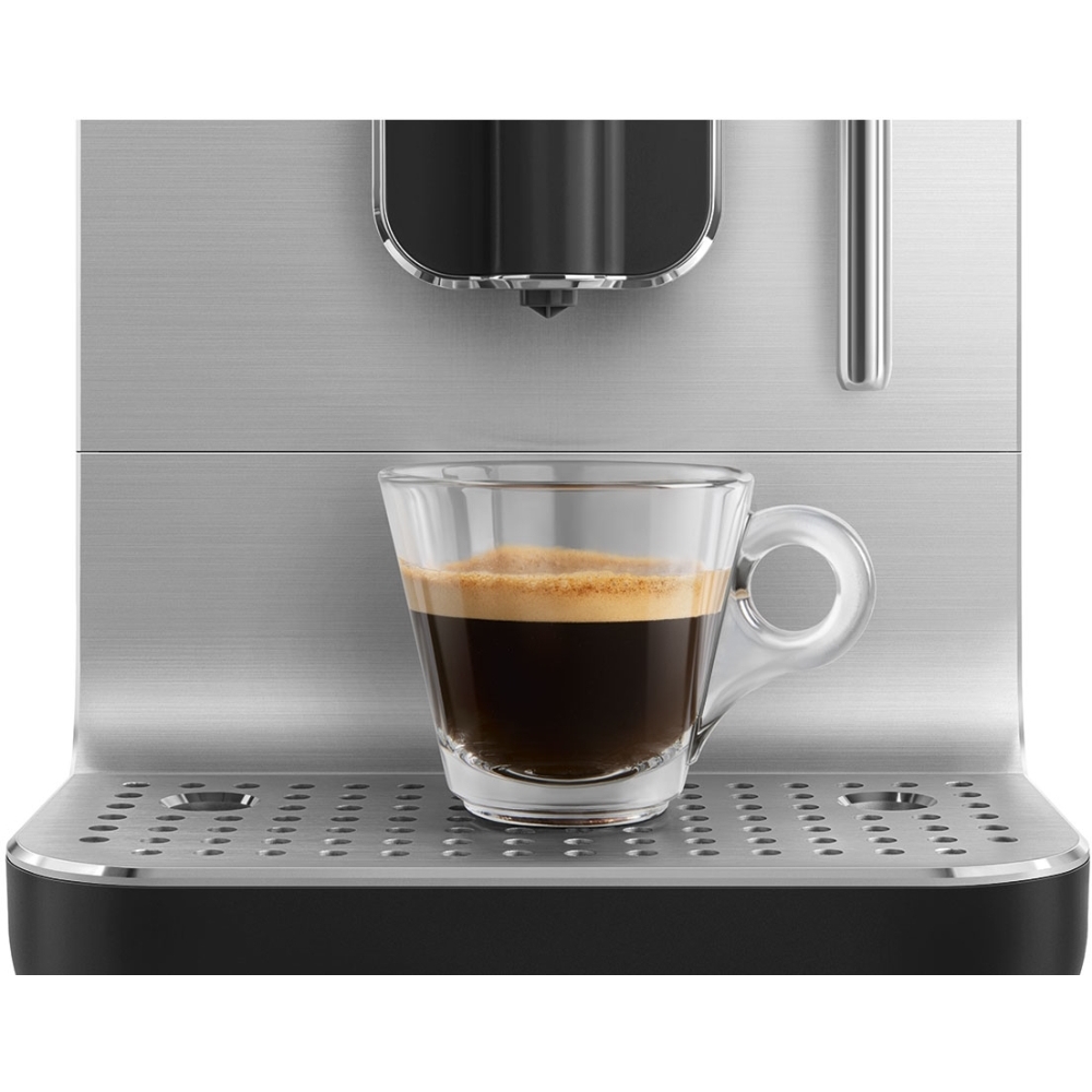 Smeg BCC12BLMUK Coffee Machine, Black