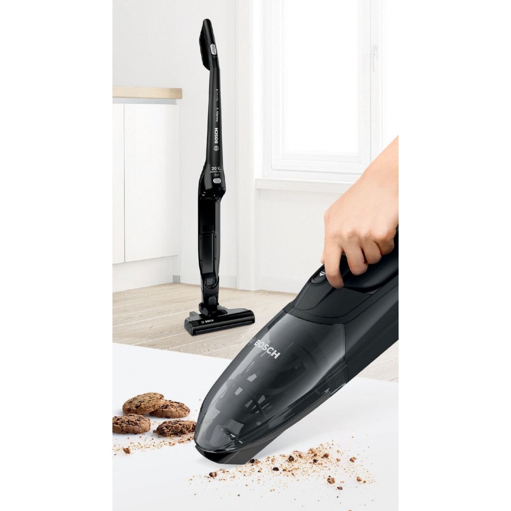 Bosch BCHF220GB Series 2 Readyy'y Cordless Vacuum Cleaner, Black