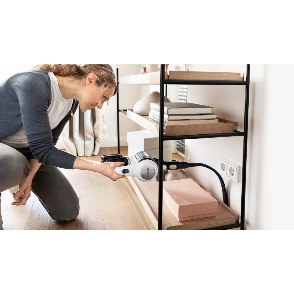 Bosch BCS712GB Unlimited 7 Cordless Stick Vacuum Cleaner, White