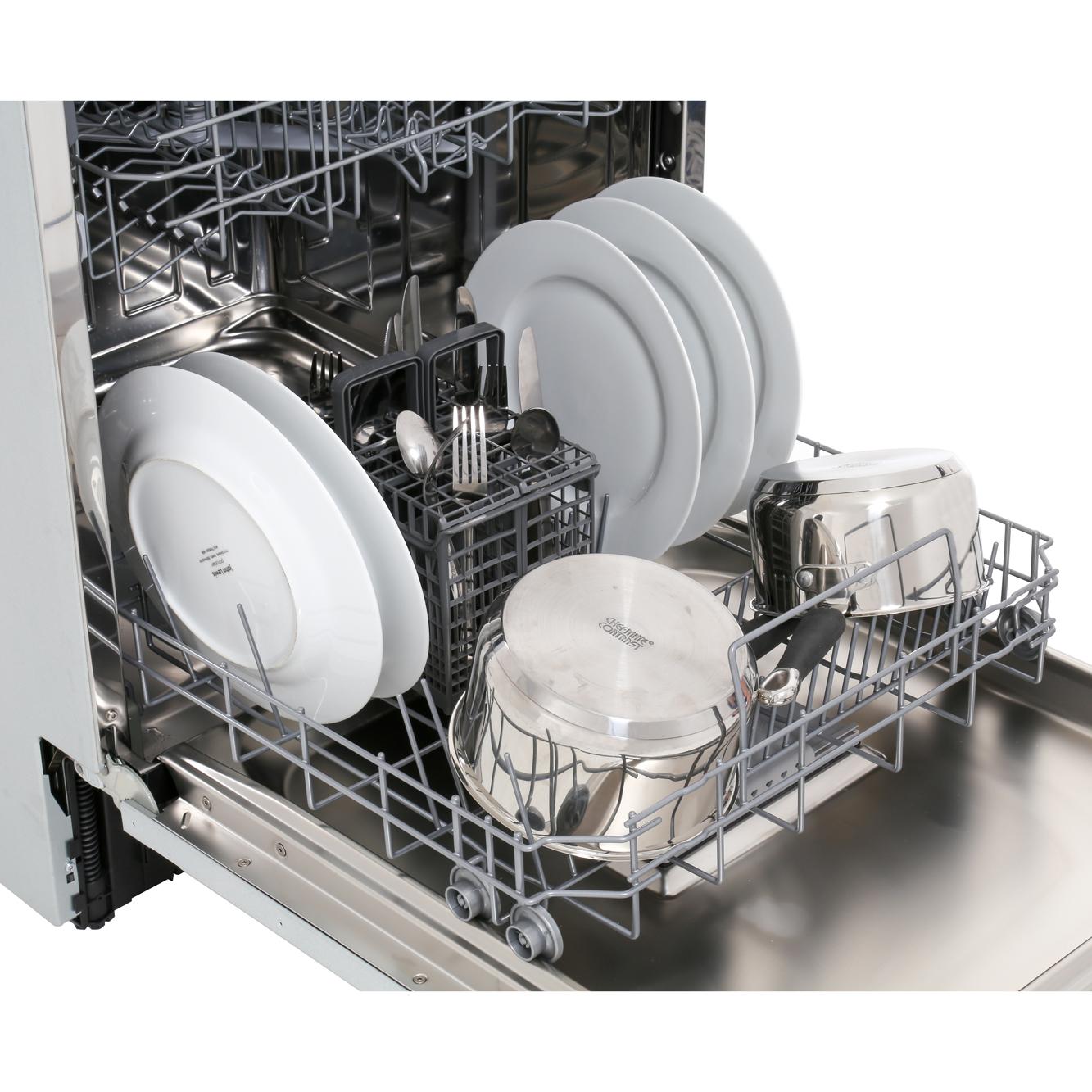 Buy Baumatic BDI1L38B80 Built In Fully Integrated Dishwasher Black
