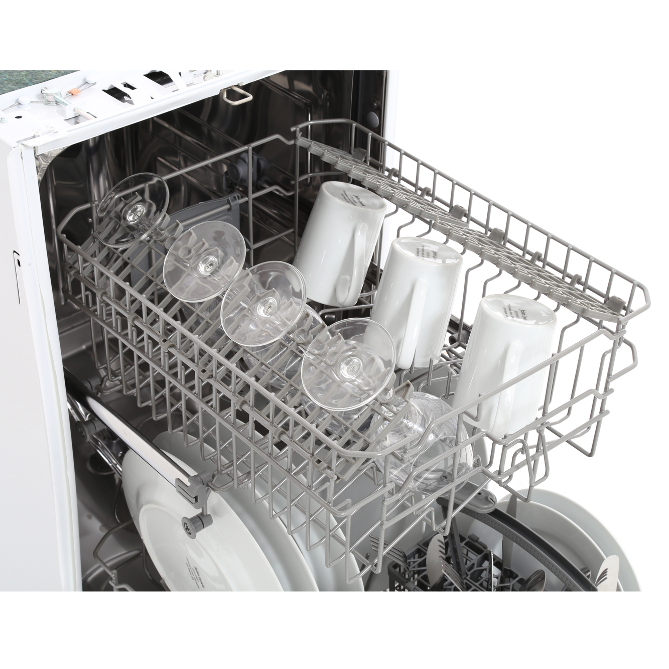 Buy Baumatic BDWI440 Built In Fully Int. Slimline Dishwasher Black