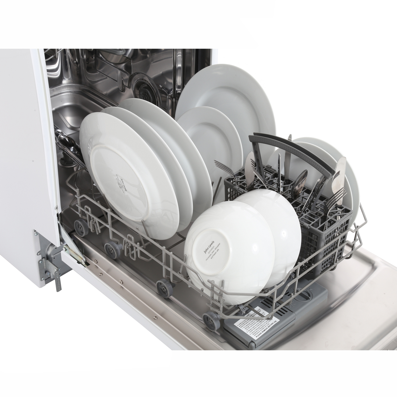 Buy Baumatic BDWI440 Built In Fully Int. Slimline Dishwasher Black