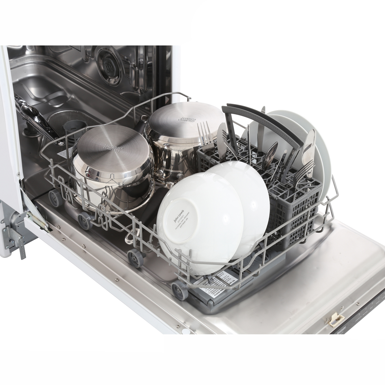 Buy Baumatic BDWI440 Built In Fully Int. Slimline Dishwasher Black