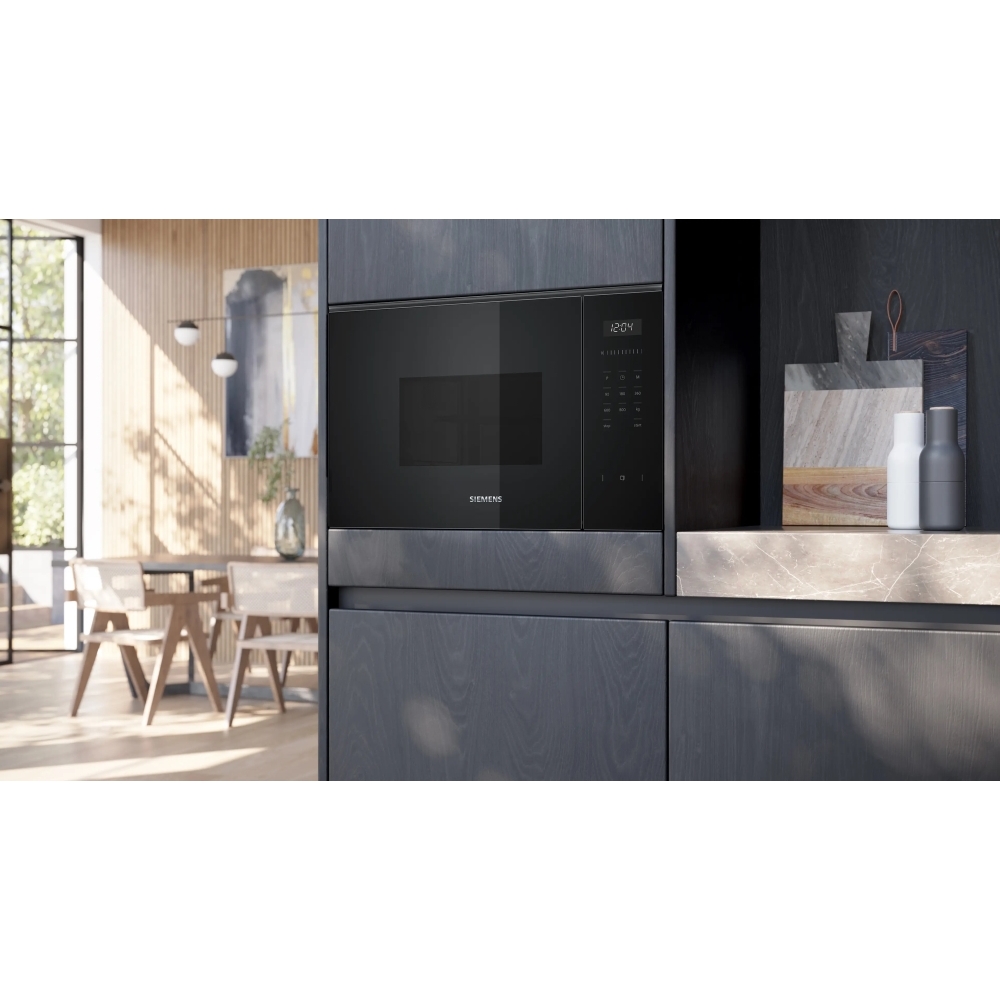 Siemens BF525LMB1B Built-In Microwave, Black