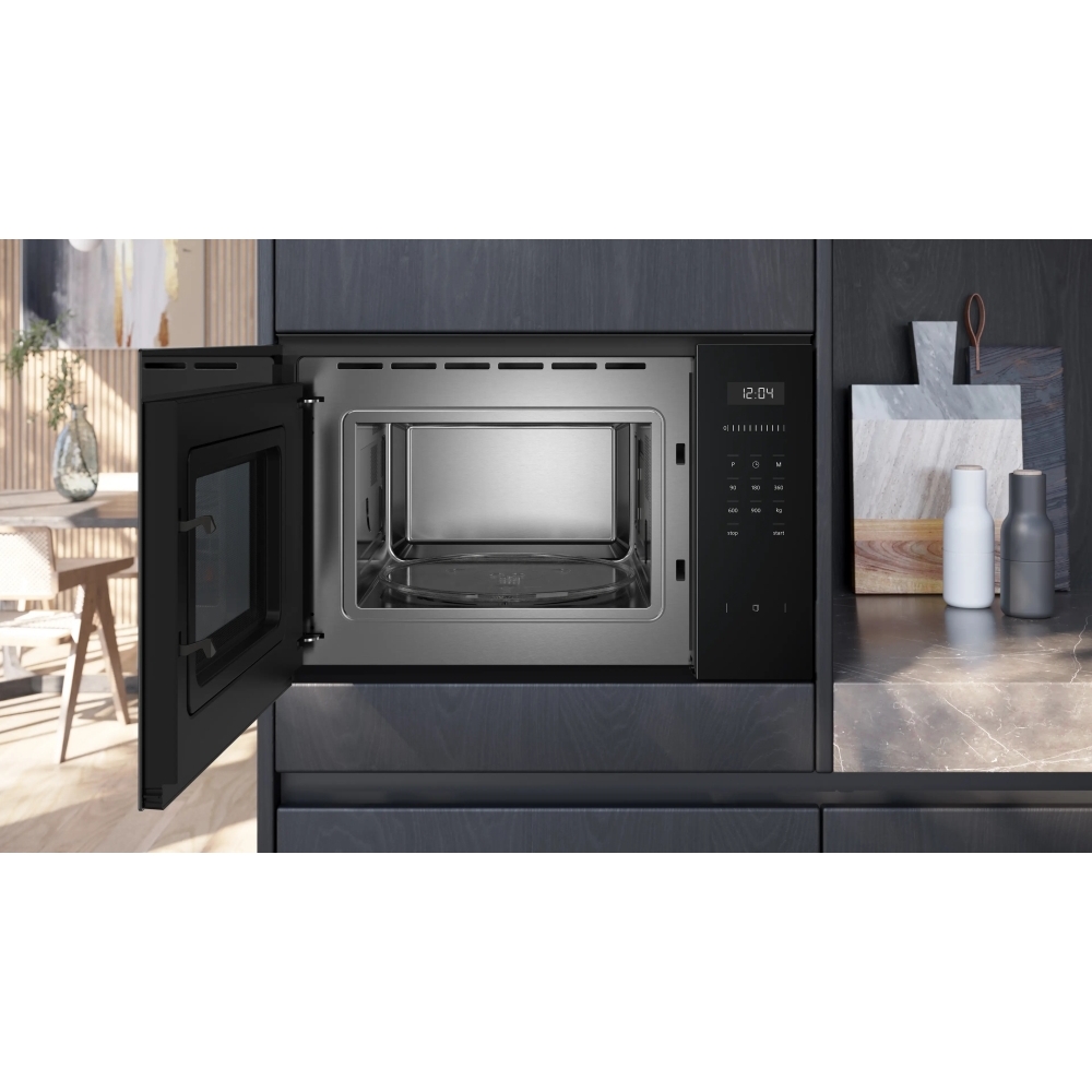Siemens BF555LMB1B iQ500 Built-In Microwave, Black