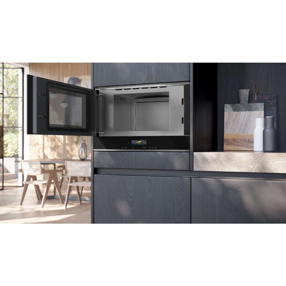 Siemens BF722L1B1B iQ700 Built-In Microwave, Black