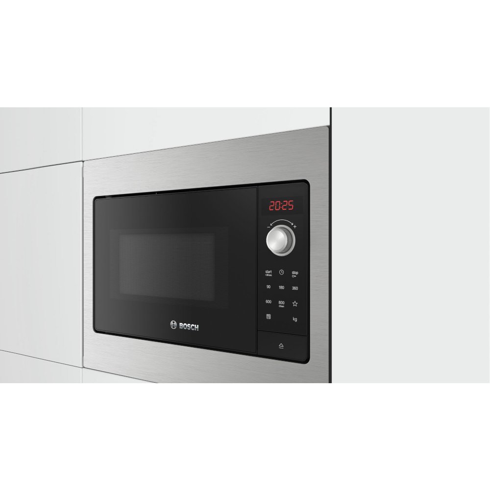 Bosch BFL523MS3B Series 2 Built-In Microwave, Stainless Steel