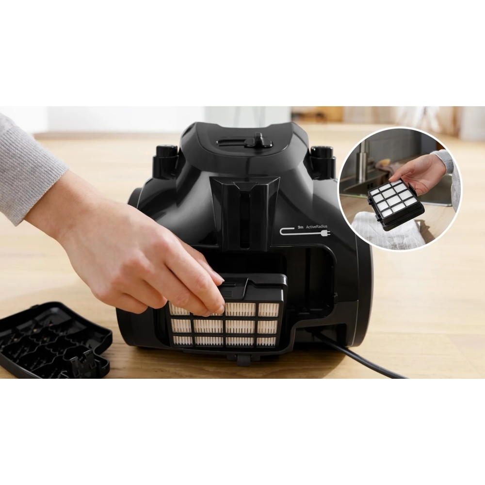 Bosch BGS05BA2GB Series 2 Cylinder Vacuum Cleaner, Black