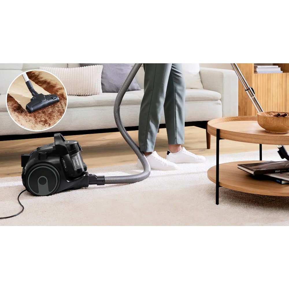 Bosch BGS05BA2GB Series 2 Cylinder Vacuum Cleaner, Black