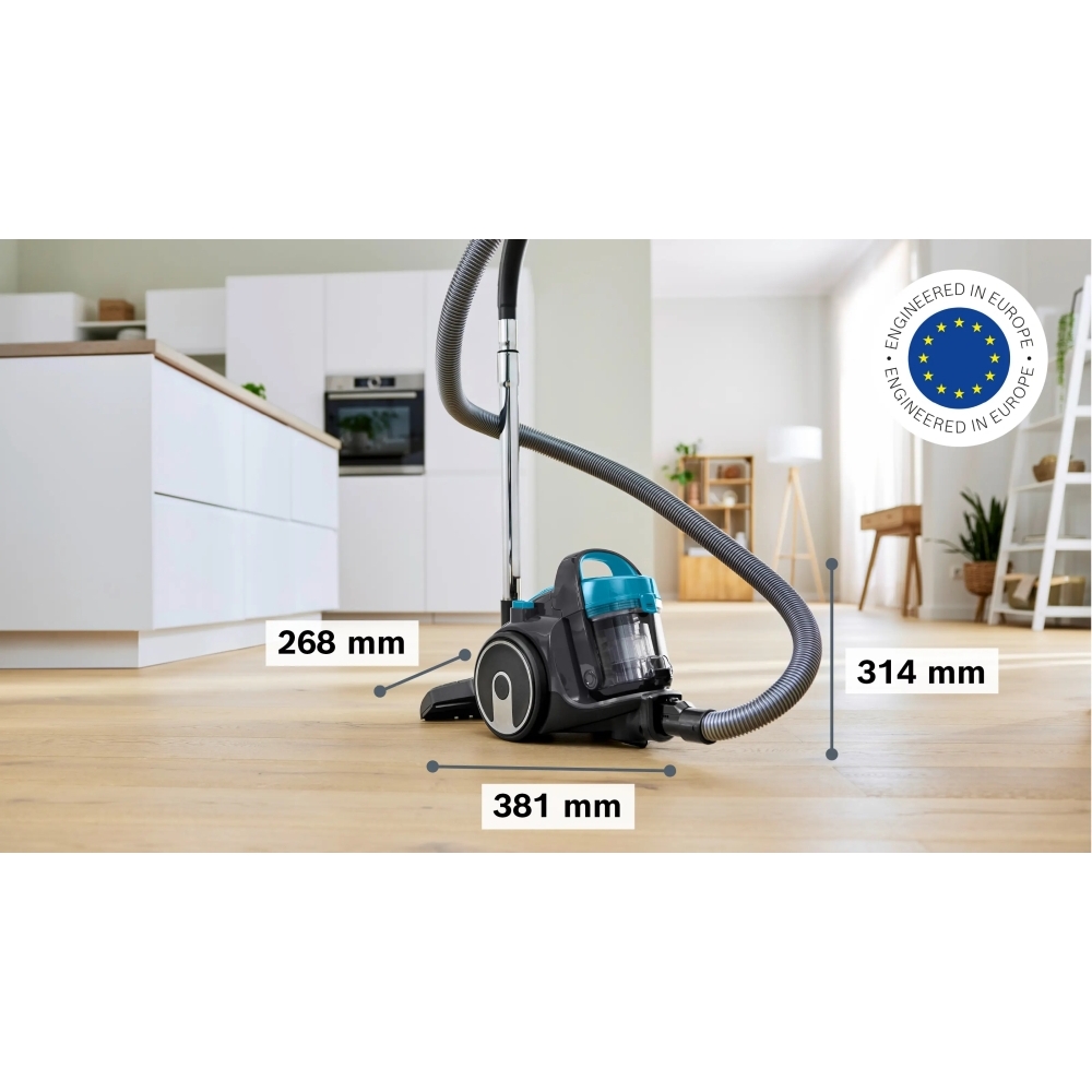 Bosch BGS05BU2GB Series 2 Cylinder Vacuum Cleaner, Blue