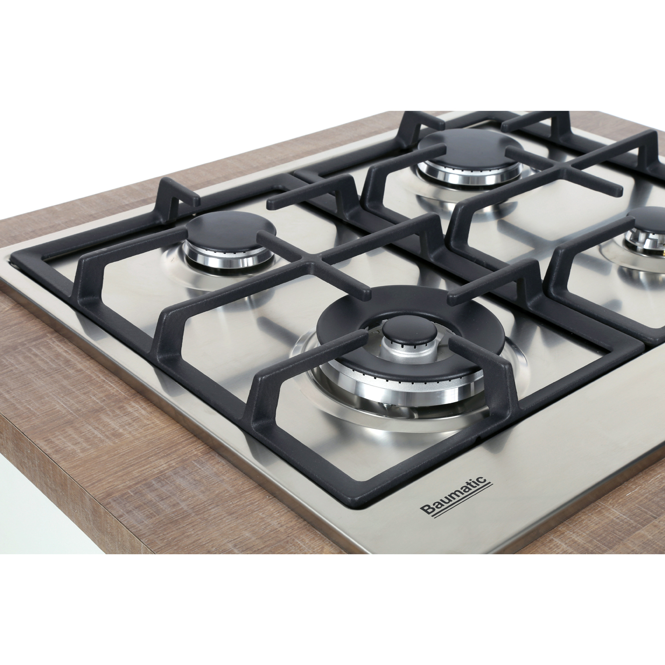 Buy Baumatic Vantage BHG610.5SS 4 Burner Gas Hob (BHG610.5SS
