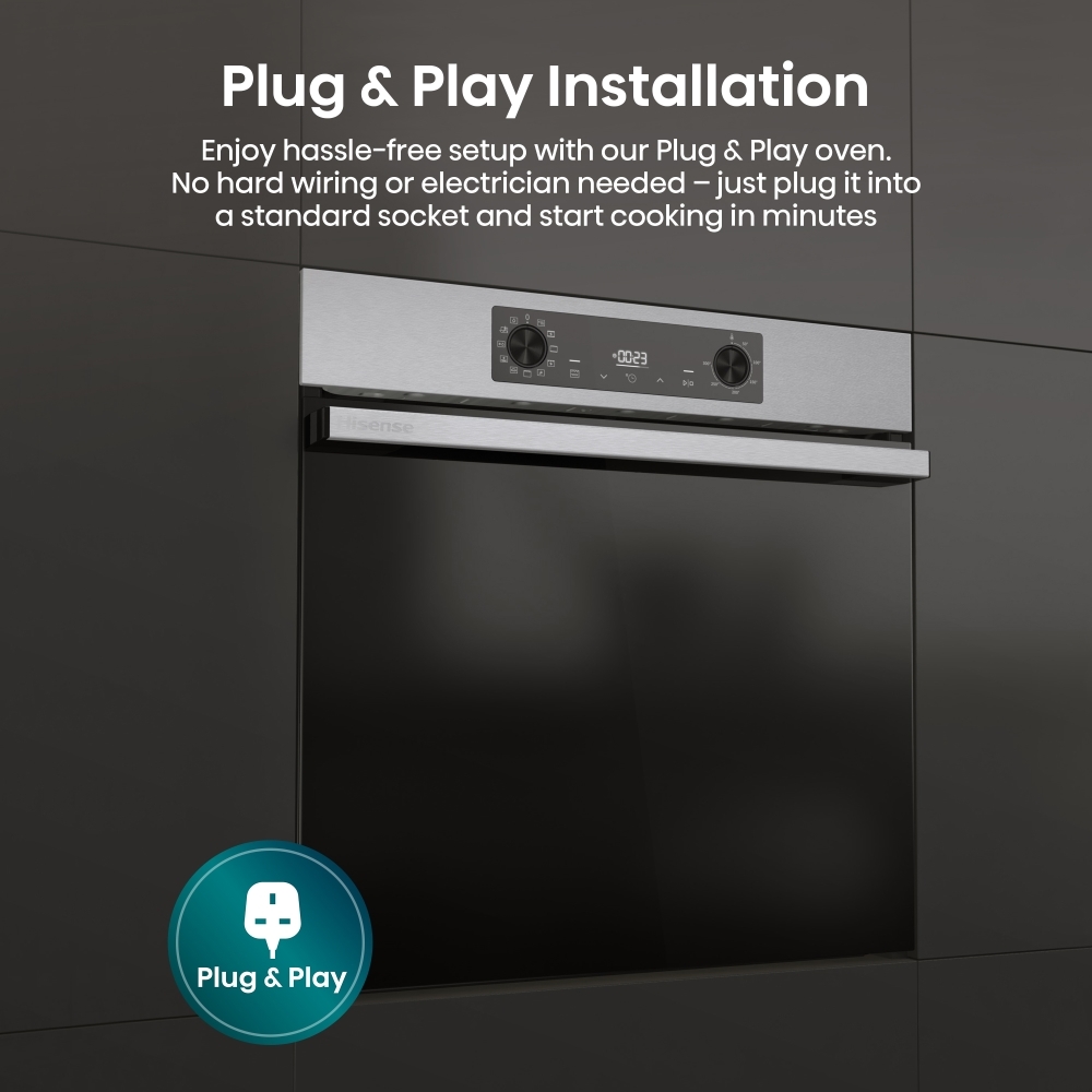Hisense BI622AXPGUK Built-In Electric Single Oven