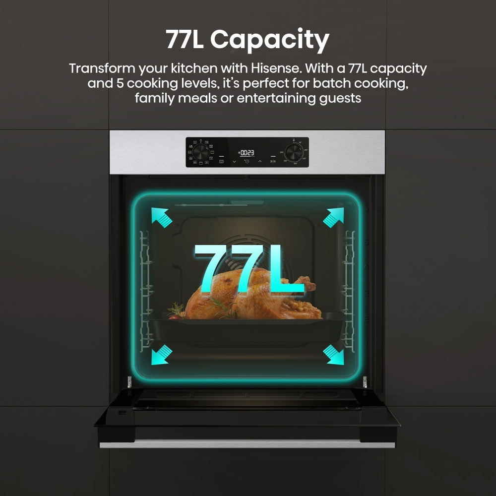 Hisense BI622AXPGUK Built-In Electric Single Oven