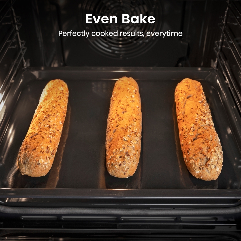 Hisense BI64221PDBG Built-In Electric Single Oven with Pyrolytic Cleaning, Black, A+ Rated