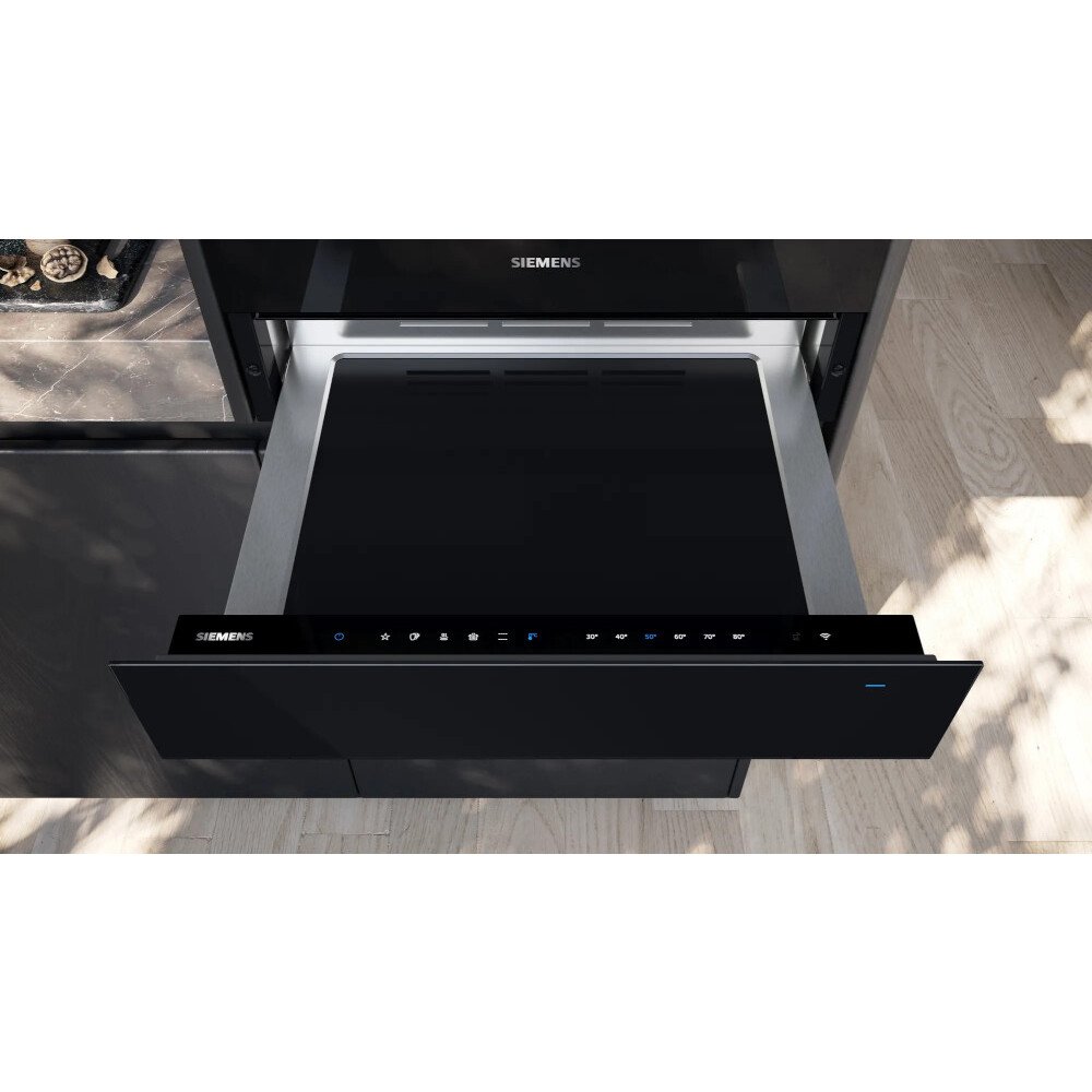 Siemens BI710C1B1B iQ700 Warming Drawer, Black