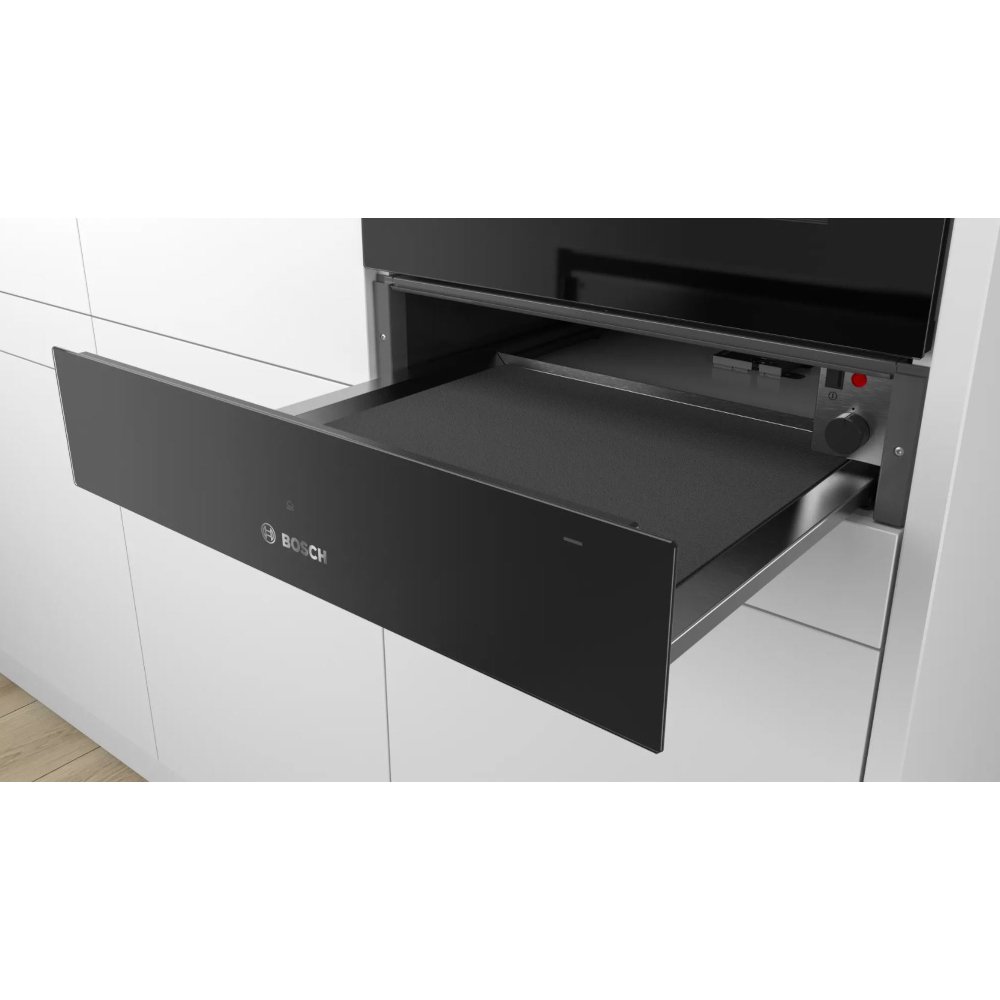 Bosch BIC510NB0 Series 6 Warming Drawer, Black