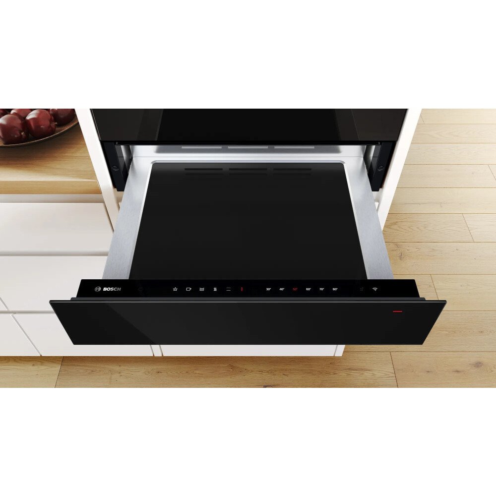 Bosch BIC7101B1B Series 8 Warming Drawer, Black