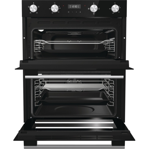 Hisense BID75211BGUK Built-Under Electric Double Oven, Black, A Rated