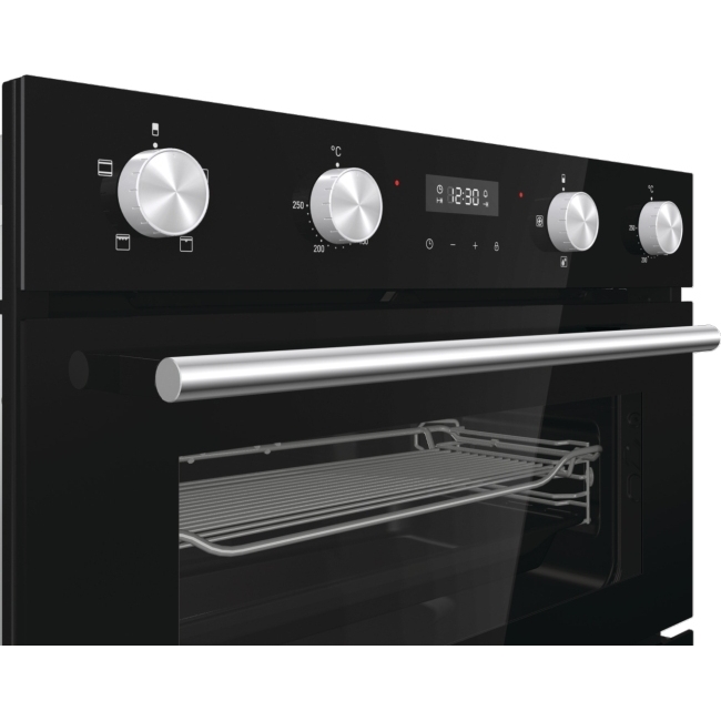 Hisense BID75211BGUK Built-Under Electric Double Oven, Black, A Rated
